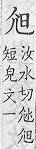 類篇 <img alt='手寫字' src="/images/busho/s28/396.jpg" />部．頁377