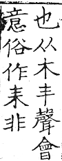 六書正譌 去聲．十一隊廢韻．頁133．右