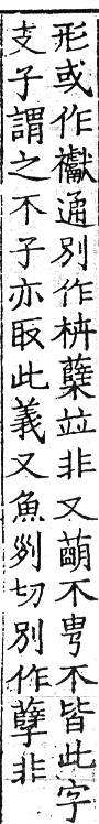 六書正譌 入聲．七曷末韻．頁171．右