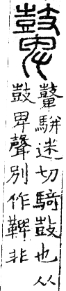 六書正譌 平聲．八齊韻．頁28．右