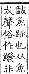 六書正譌 入聲．七曷末韻．頁171．左