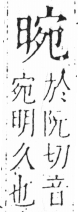 字彙 卷六．日部．頁9．右