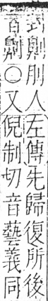 字彙 卷二．刀部．頁67．左