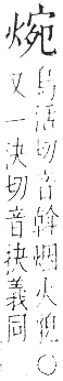 字彙 卷七．火部．頁54．右