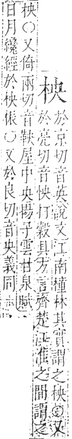 字彙 卷六．木部．頁27．右