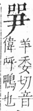 字彙 卷三．口部．頁13．右