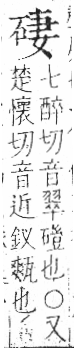 字彙 卷八．石部．頁75．左