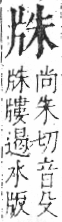 字彙 卷七．片部．頁68．右