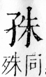 字彙 卷四．子部．頁3．右