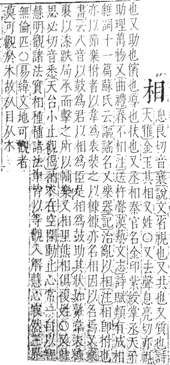 字彙 卷八．目部．頁54．右