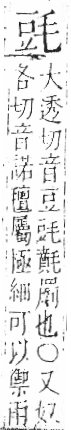 字彙 卷六．毛部．頁82．右