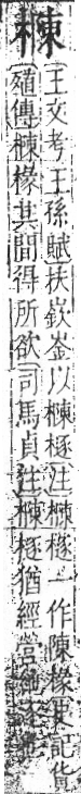 字彙 卷六．木部．頁51．右