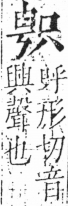 字彙 卷三．口部．頁21．右