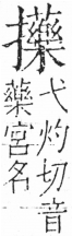 字彙 卷五．手部．頁66．右