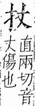 字彙 卷五．手部．頁36．右