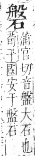 字彙 卷八．石部．頁78．右