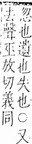 字彙 卷五．心部．頁2．右