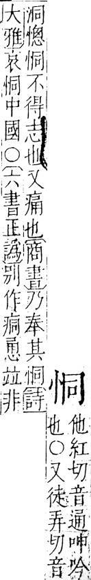 字彙 卷五．心部．頁9．右