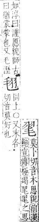 字彙 卷六．毛部．頁81．左