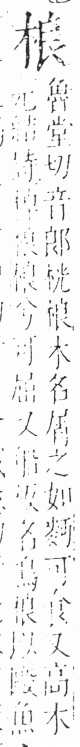 字彙 卷六．木部．頁34．右