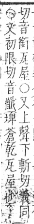 字彙 卷八．瓦部．頁19．右