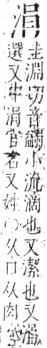 字彙 卷七．水部．頁17．右