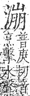 字彙 卷七．水部．頁33．右