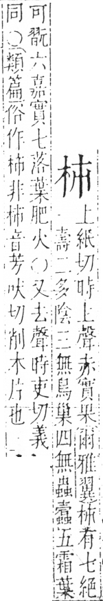 字彙 卷六．木部．頁26．左