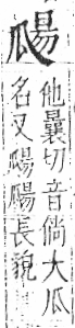 字彙 卷八．瓜部．頁15．左