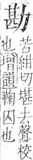 字彙 卷二．力部．頁71．右