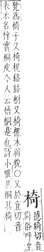 字彙 卷六．木部．頁40．左