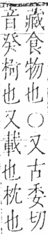 字彙 卷五．支部．頁67．右