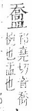 字彙 卷八．皿部．頁52．右