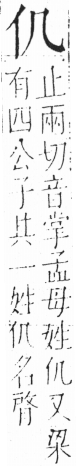 字彙 卷二．人部．頁16．左