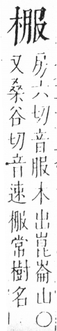 字彙 卷六．木部．頁39．左