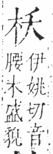 字彙 卷六．木部．頁25．右