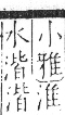 字彙 卷七．水部．頁25．右