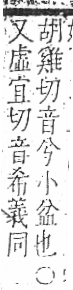 字彙 卷八．皿部．頁49．右