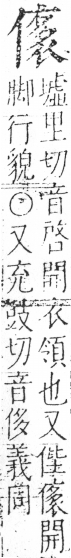 字彙 卷二．人部．頁40．右