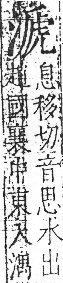 字彙 卷七．水部．頁29．右