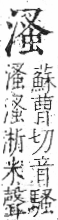 字彙 卷七．水部．頁27．右