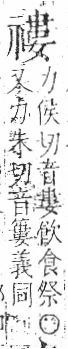 字彙 卷八．示部．頁89．右