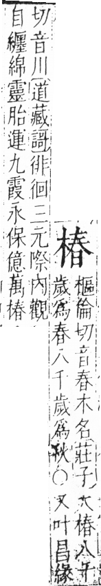 字彙 卷六．木部．頁42．左