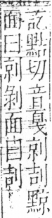 字彙 卷二．刀部．頁62．右