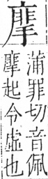 字彙 卷五．手部．頁57．右