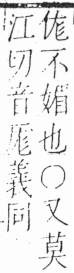 字彙 卷二．人部．頁28．右