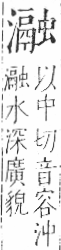 字彙 卷七．水部．頁44．右