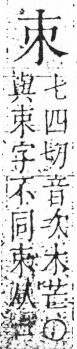 字彙 卷六．木部．頁21．右