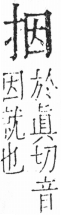 字彙 卷五．手部．頁43．右