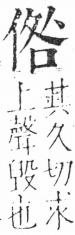 字彙 卷二．人部．頁30．左